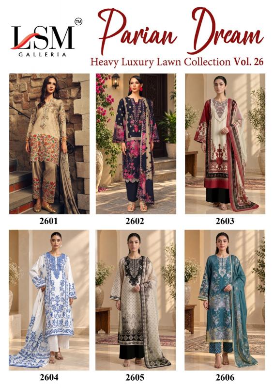 Lsm parian dream vol 26 wholesale dress material surat gujarat